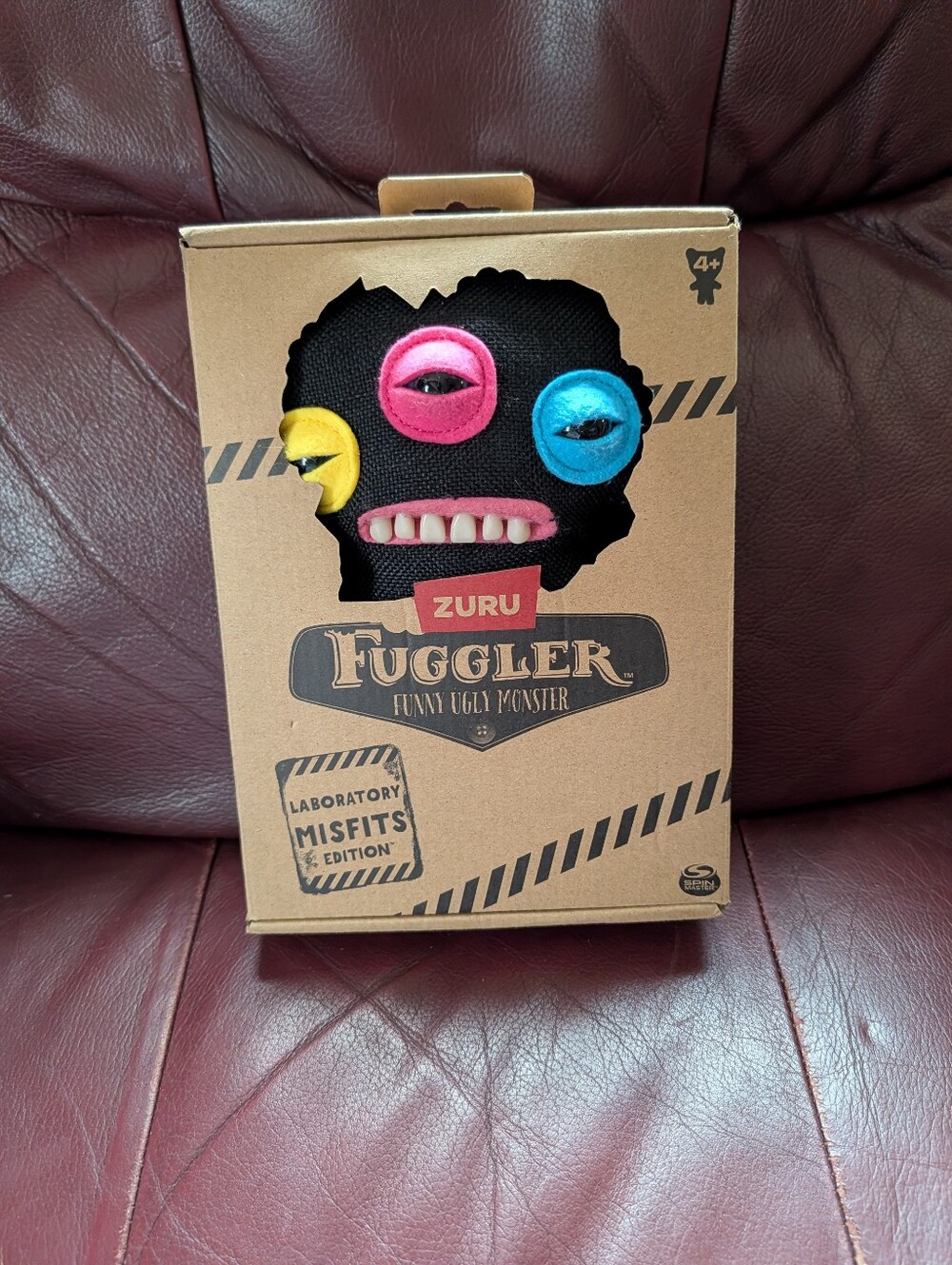 Fuggler Laboratory Misfits 9" Plush Annoyed Alien, Funny Ugly Monster Zuru